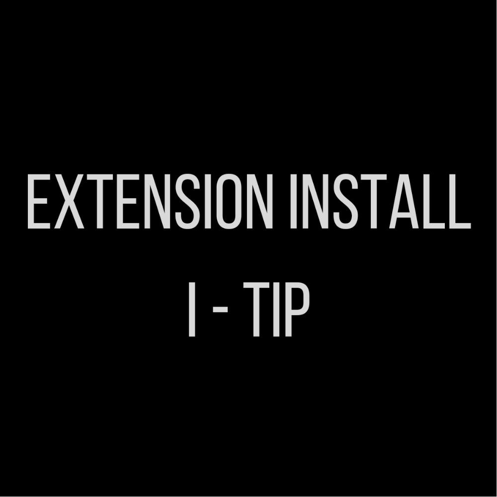Extension Installation I-tip