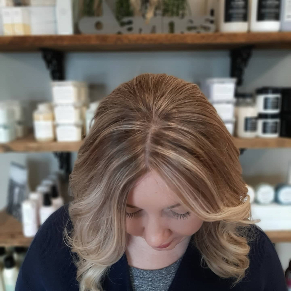 Partial Custom Color at Ren’s Place in Flushing, MI