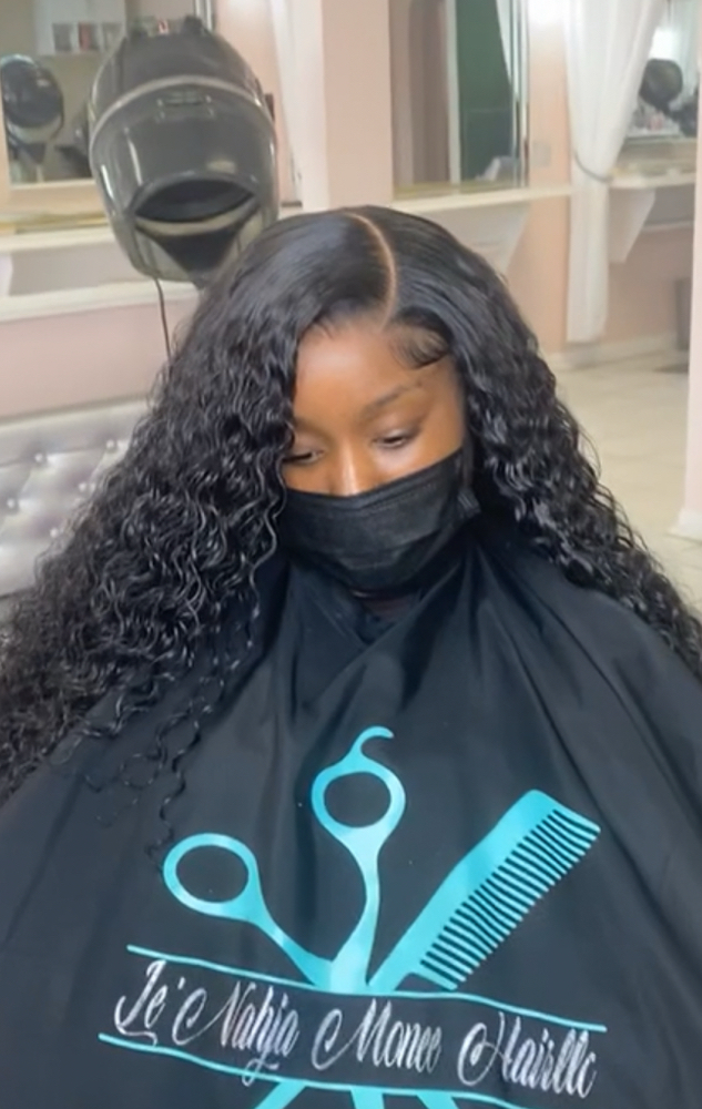 Closure Sewinn at Le’Nahja Monee’ extensions llc in Dolton, IL