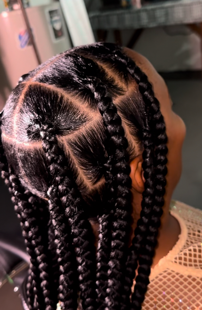 Mid Back Jumbo Knotless