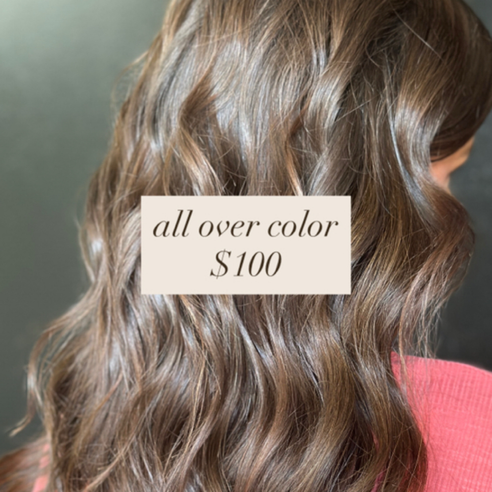 All Over Color at Macara Salon + Spa in Joplin, MO