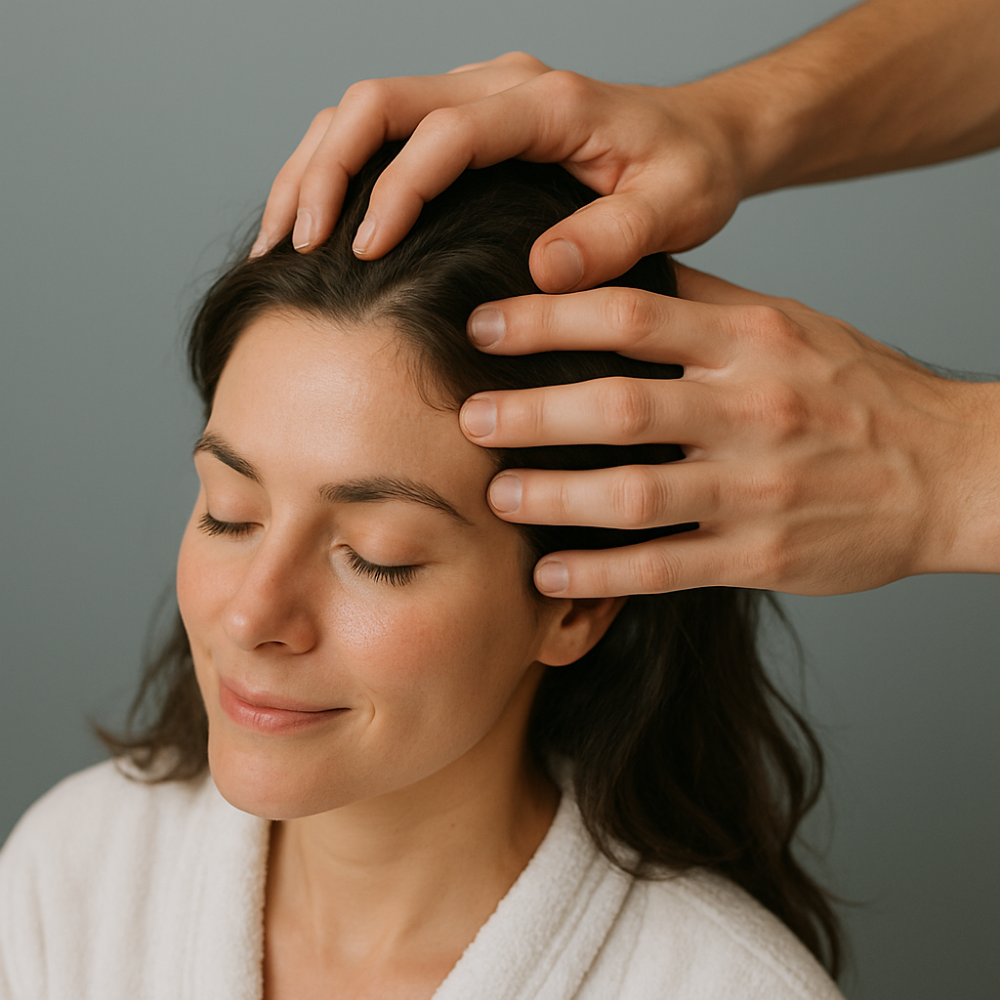 Deep Conditioning Scalp Massage