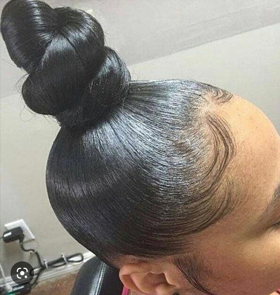 Knot Bun Includes Shampoo & Cond.