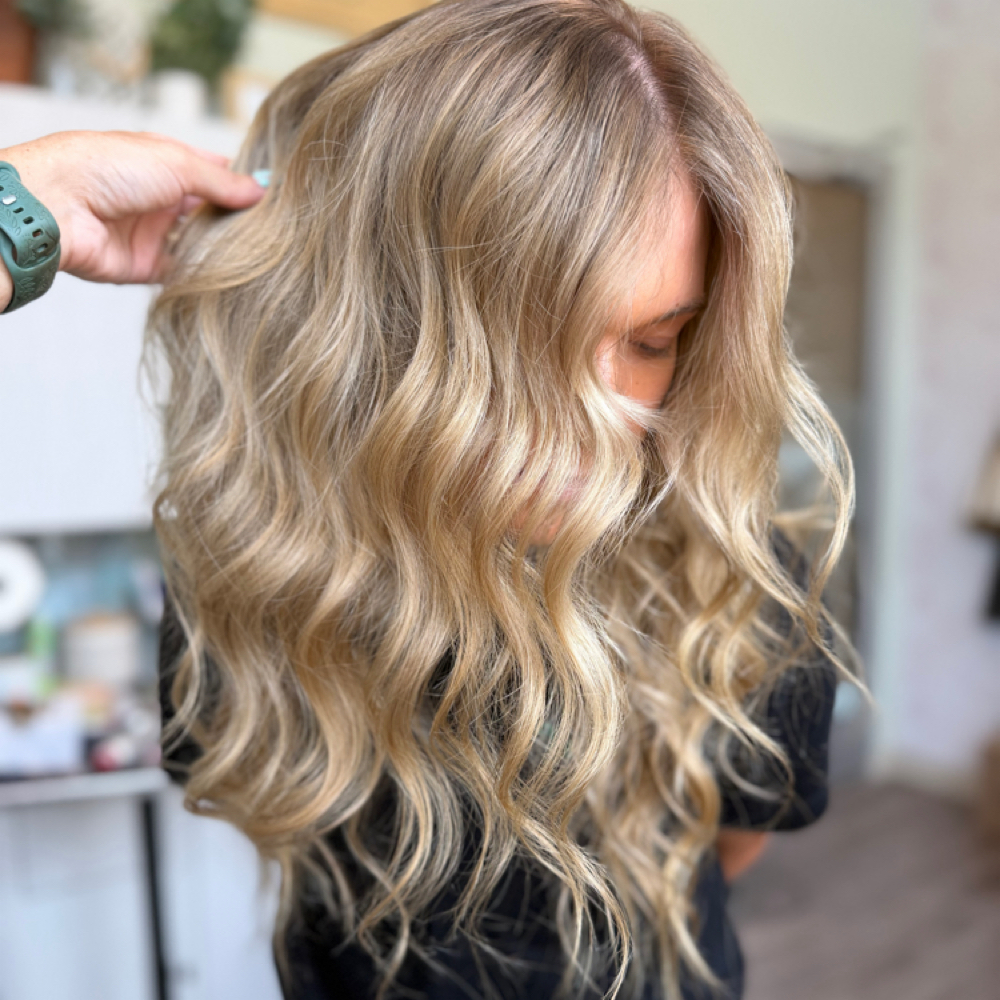 DIMENSIONAL COLOR + FACE-FRAMING at Wild Bloom Hair Studio in Wyomissing, PA
