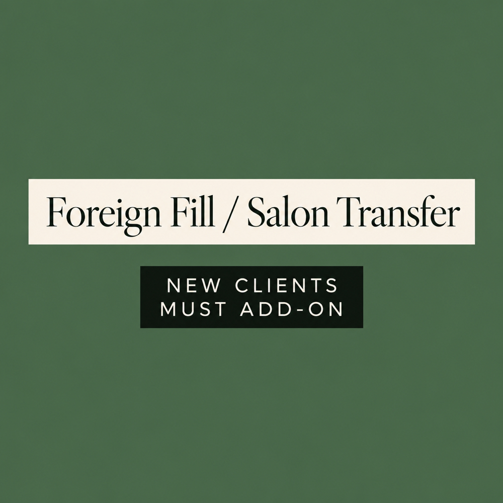 Foreign Fill/Salon Transfer ADD-ON at Eye Lash You & Brow Studio in Tampa, FL