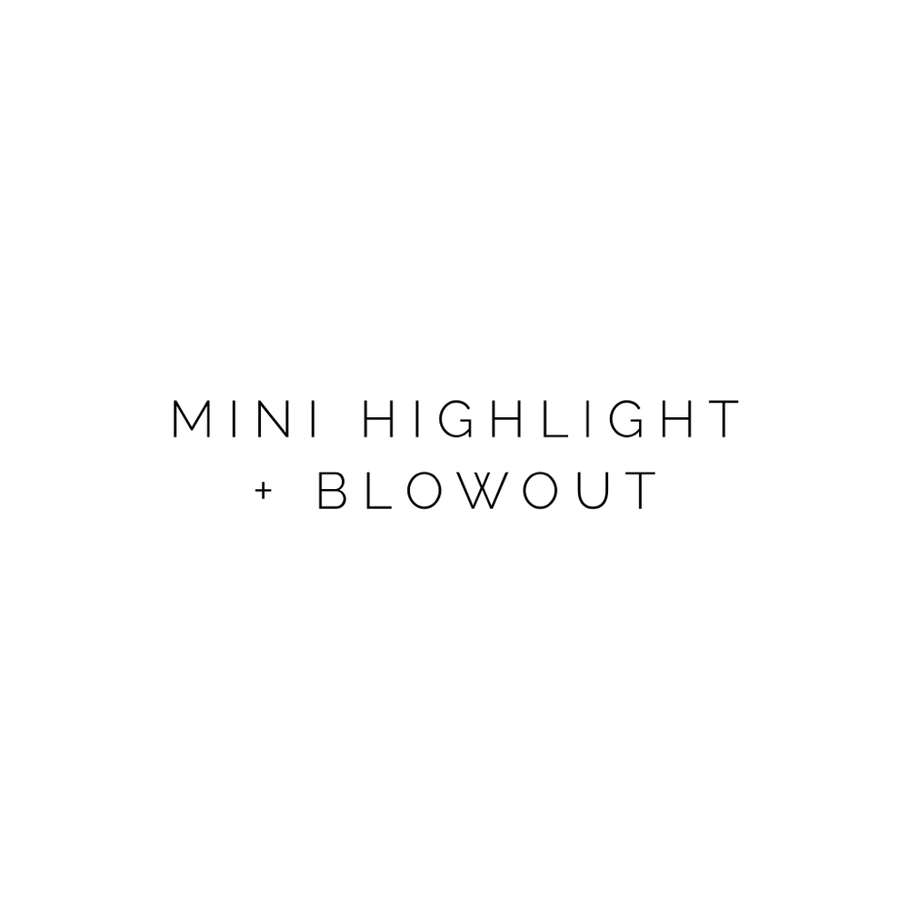 Mini Highlight + Blowout