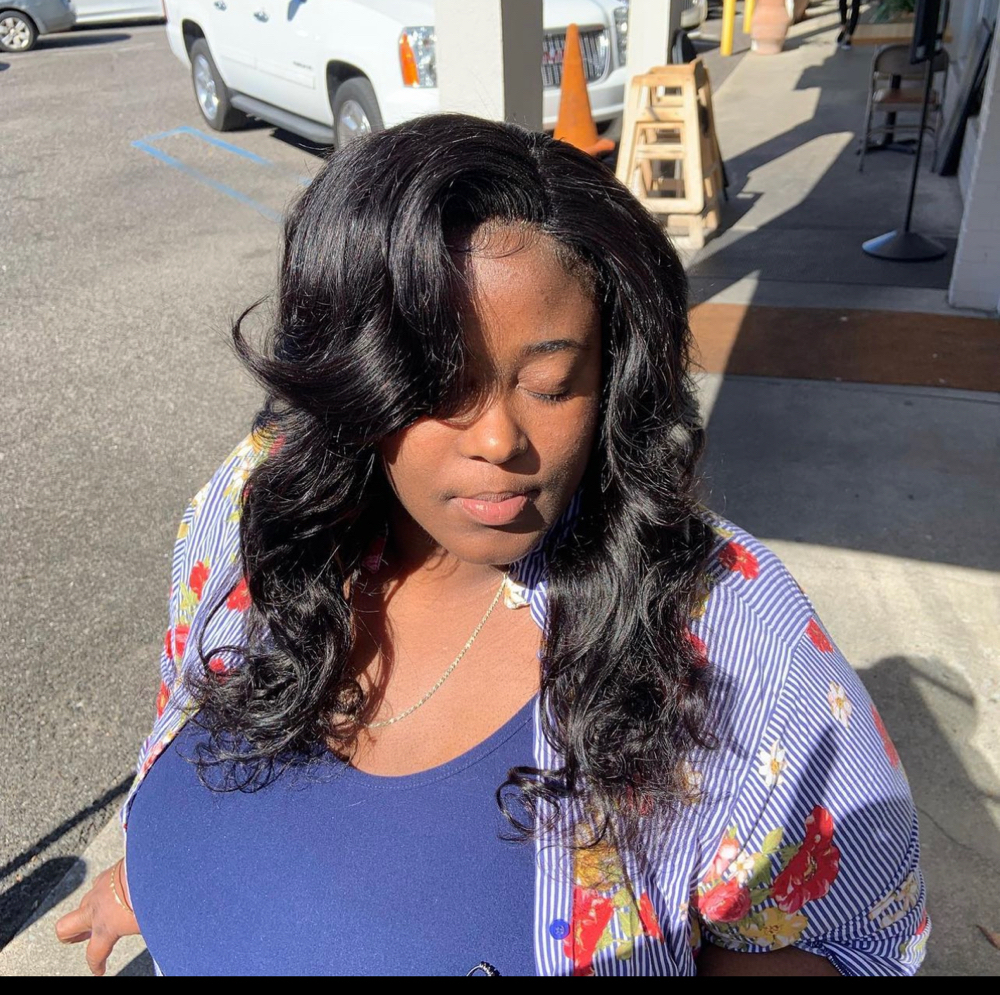 Sew in with Closure
