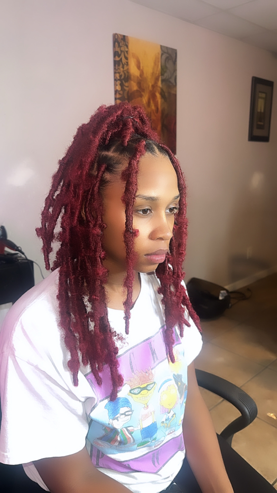 Butterfly Locs Shoulder Length(med)