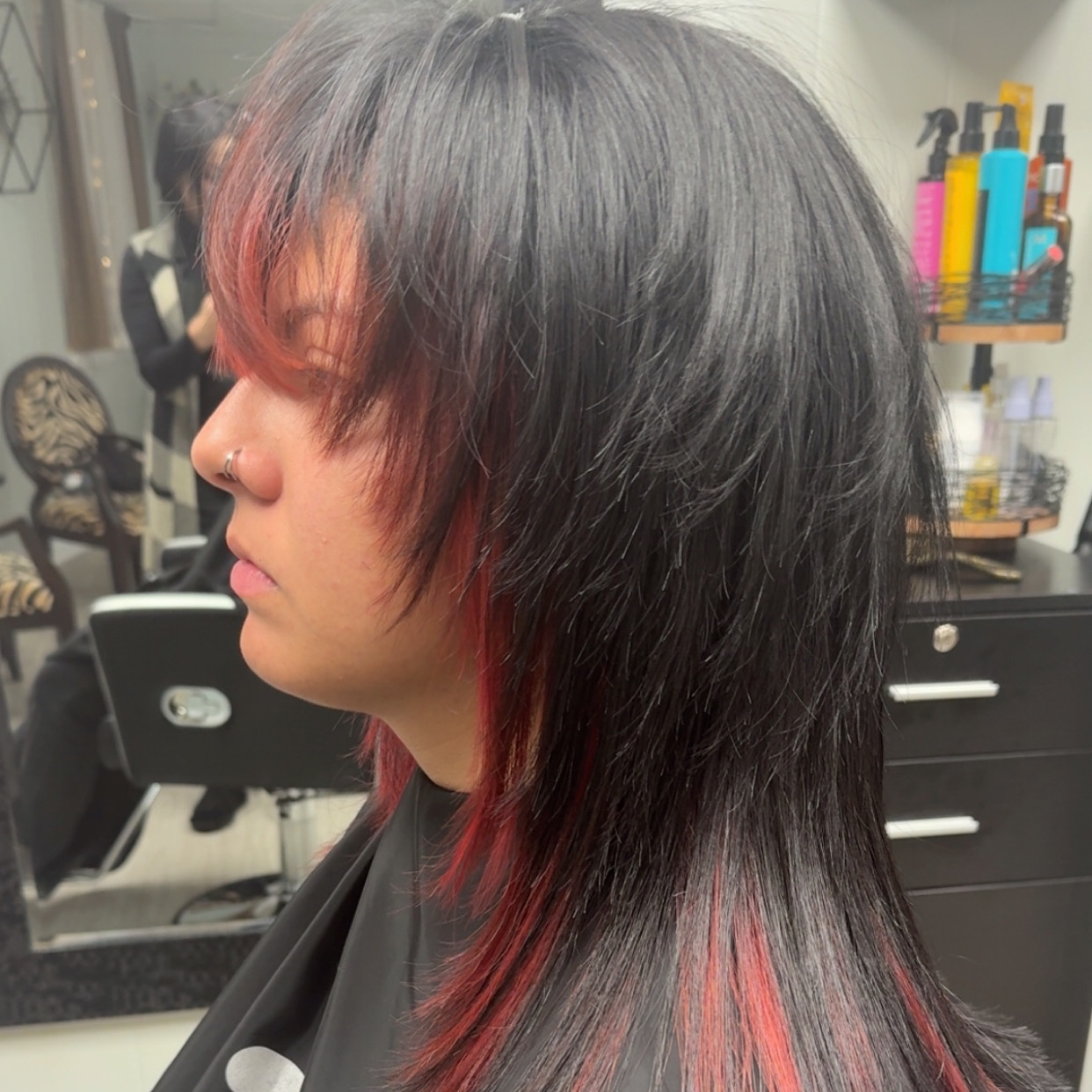 Women haircut at Araceli’s Hair Salon in Oxford, PA