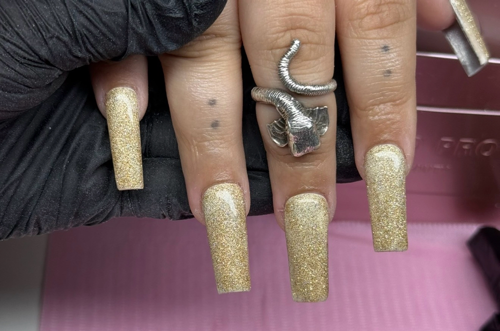 Simple Full Set Long- Extra Long at Nails by Hana in Salamanca, NY