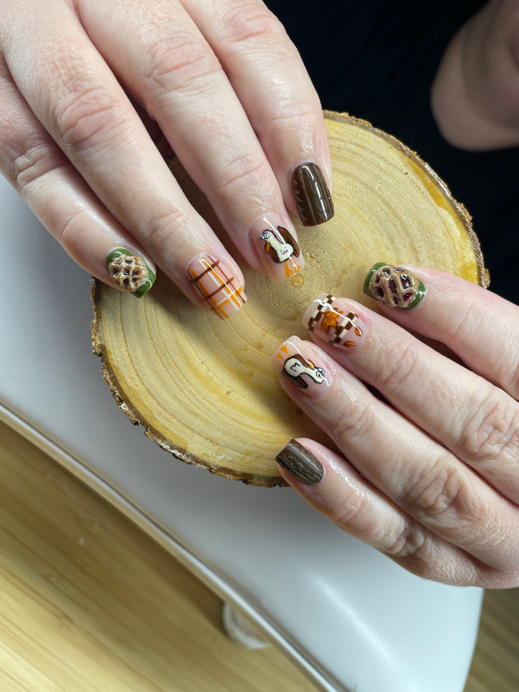 Acrylic Full Set - Short Length at Serenity’s Haus of Beauty in Bedford, IN