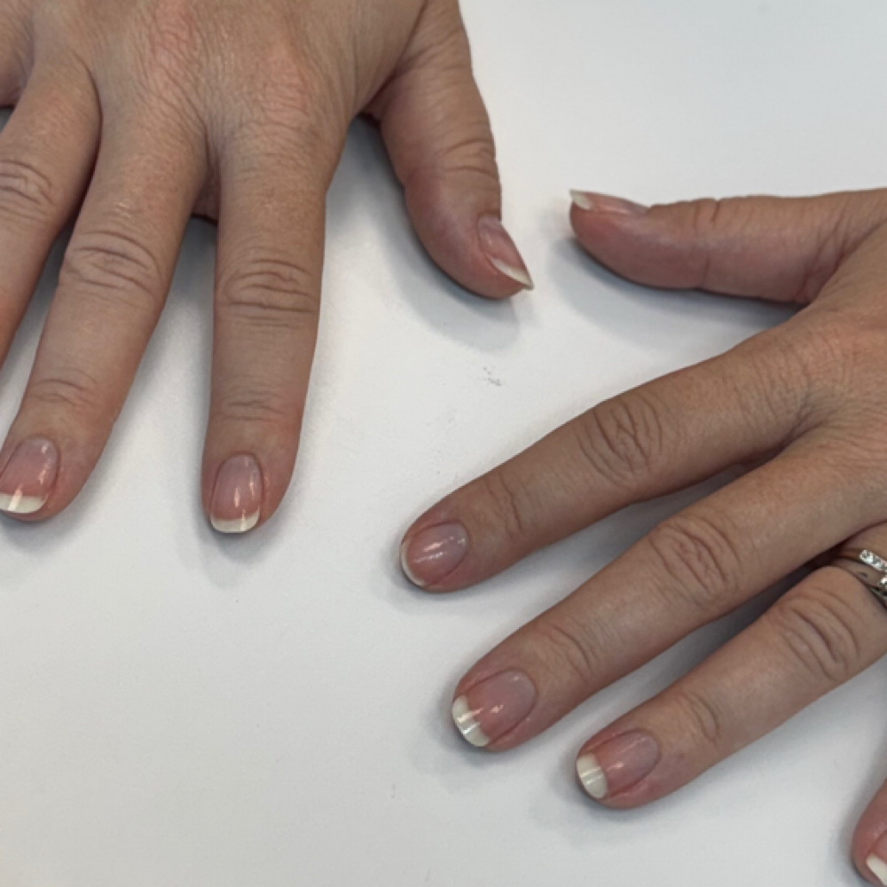 Clear Manicure at Clawed By Chris in Charlotte, NC