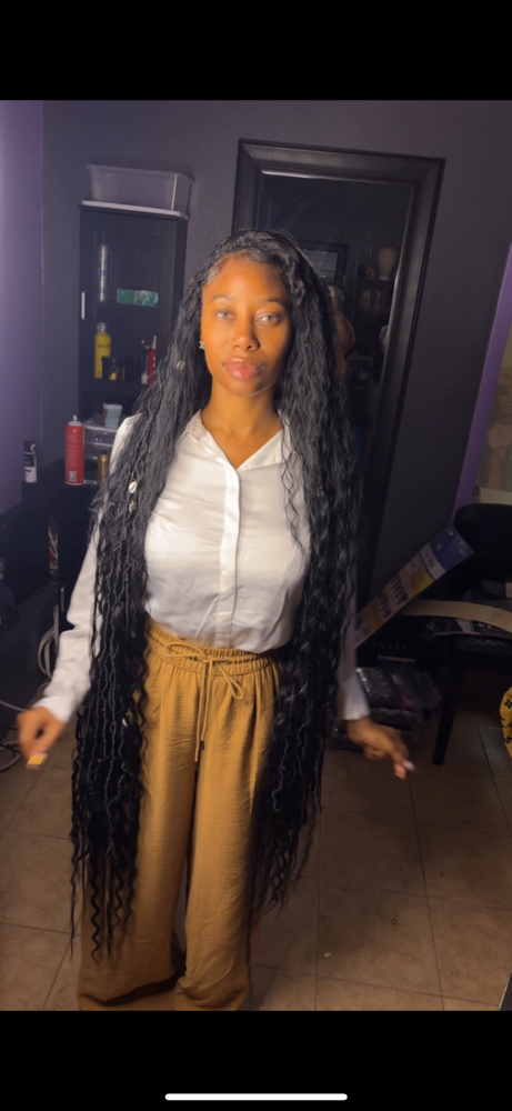 Bohemian Faux Locs