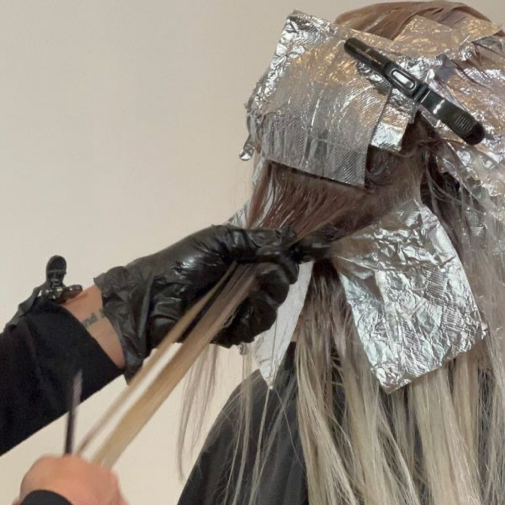 Roots w/ Partial Custom Blonding at Blonding x Emily in Evansville, IN