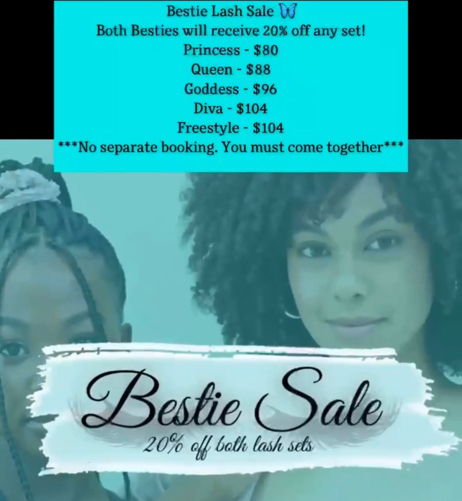 Bestie Lash Sale (must come togeth)