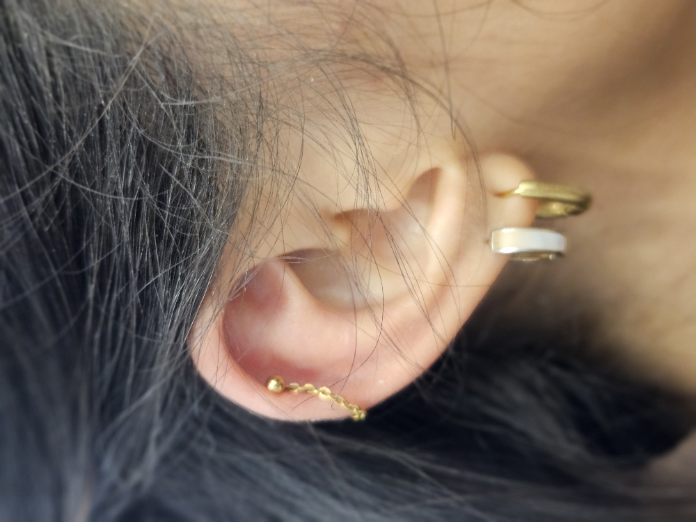 Piercing at Rooted Rituals Esthetics Co. in North Ogden, UT