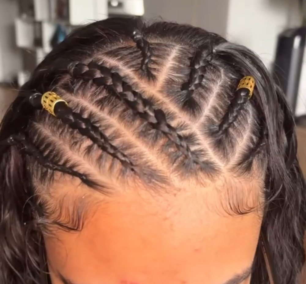 Half Head Braids