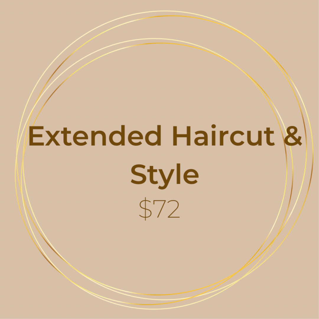 Extended Haircut & Style at Blonde & Bliss in Wonder Lake, IL