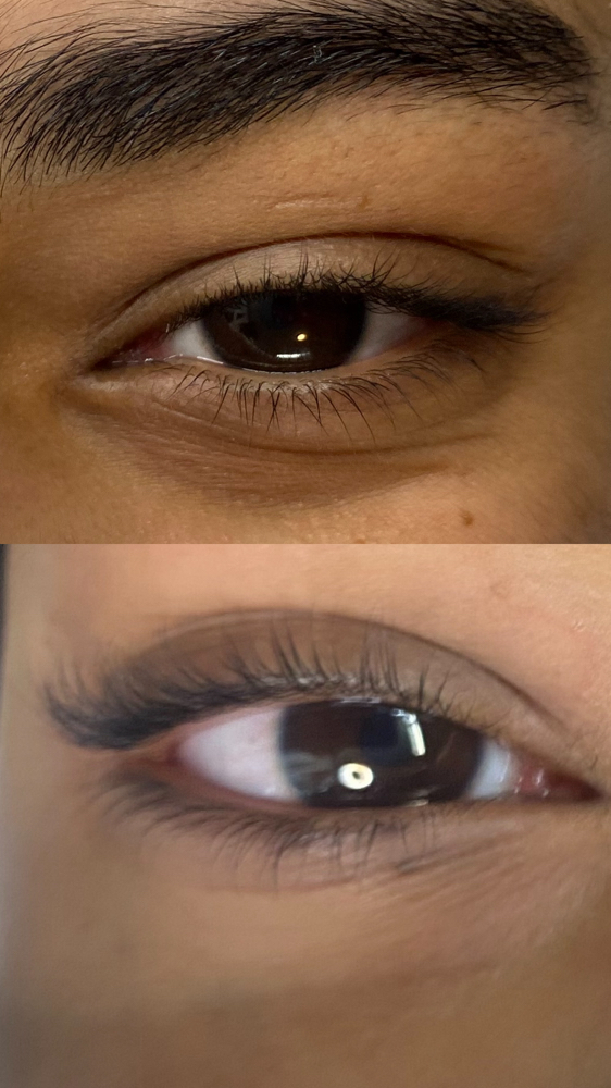Eyelash lifting And Tint