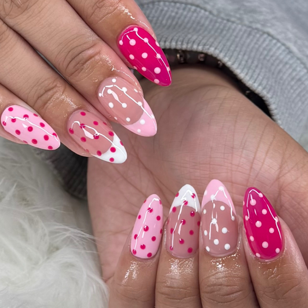 Aprés GelX w/Design Tier 1 at NailsxSamara in Lenoir, NC