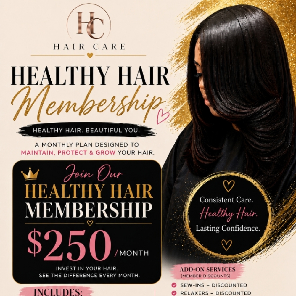 Healthy Hair Membership at Top Tier Beauty Experience in Cincinnati, OH