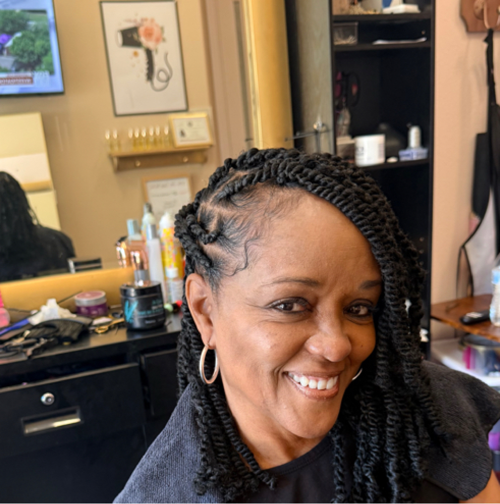 Individual Twists (with extensions) at BU Stylez by Shell in Rowlett, TX