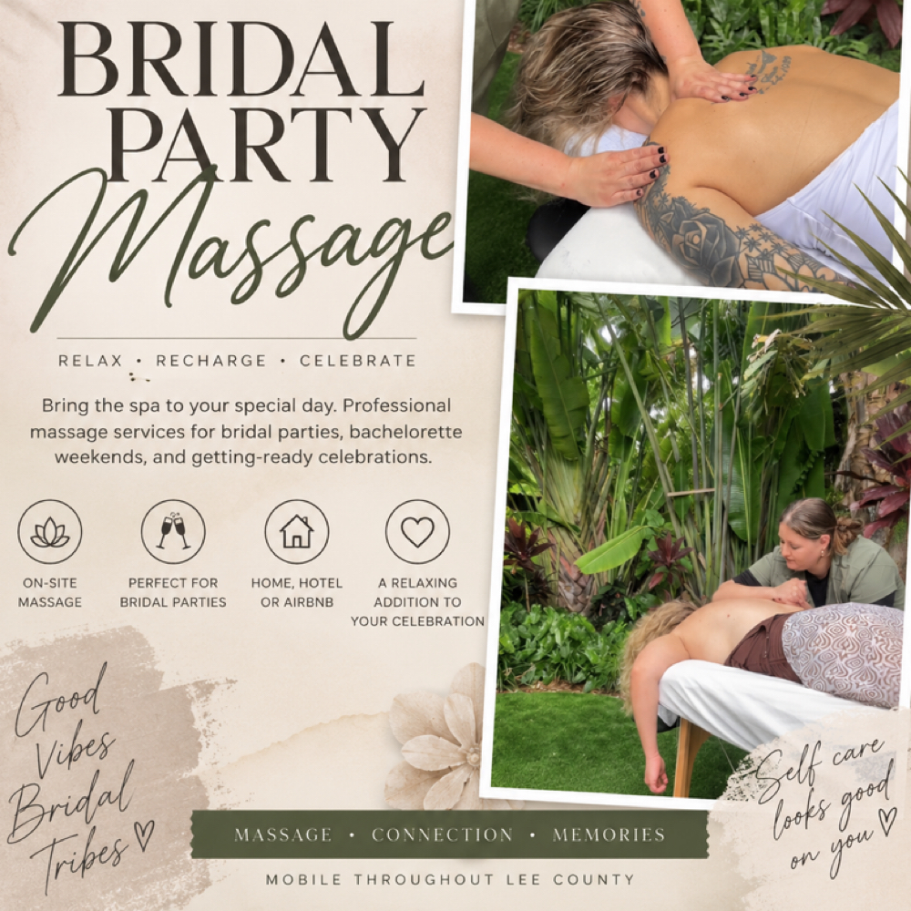 Moonflower Bridal Party Experience at The Moonflower Sanctuary in Fort Myers, FL