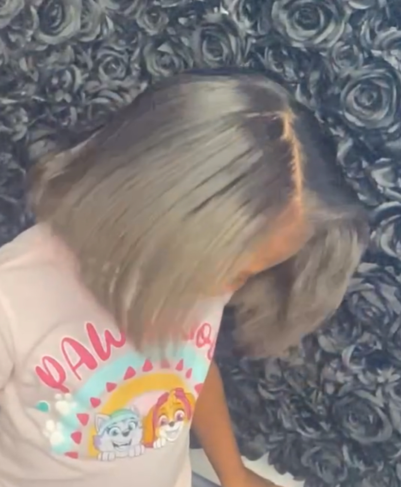 Kids Silk Press (*12 & Under) at Key Hair Architecture LLC in Aurora, CO