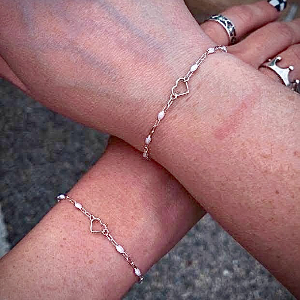 Permanent Jewelry Session at The Embree Rose in Claremore, OK