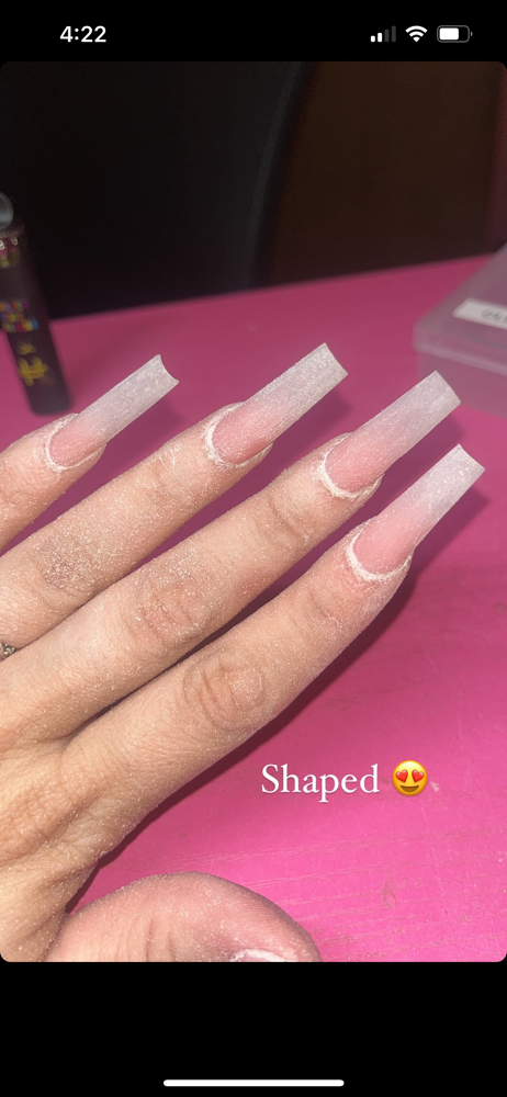 Backfill (acrylic color change S-M)