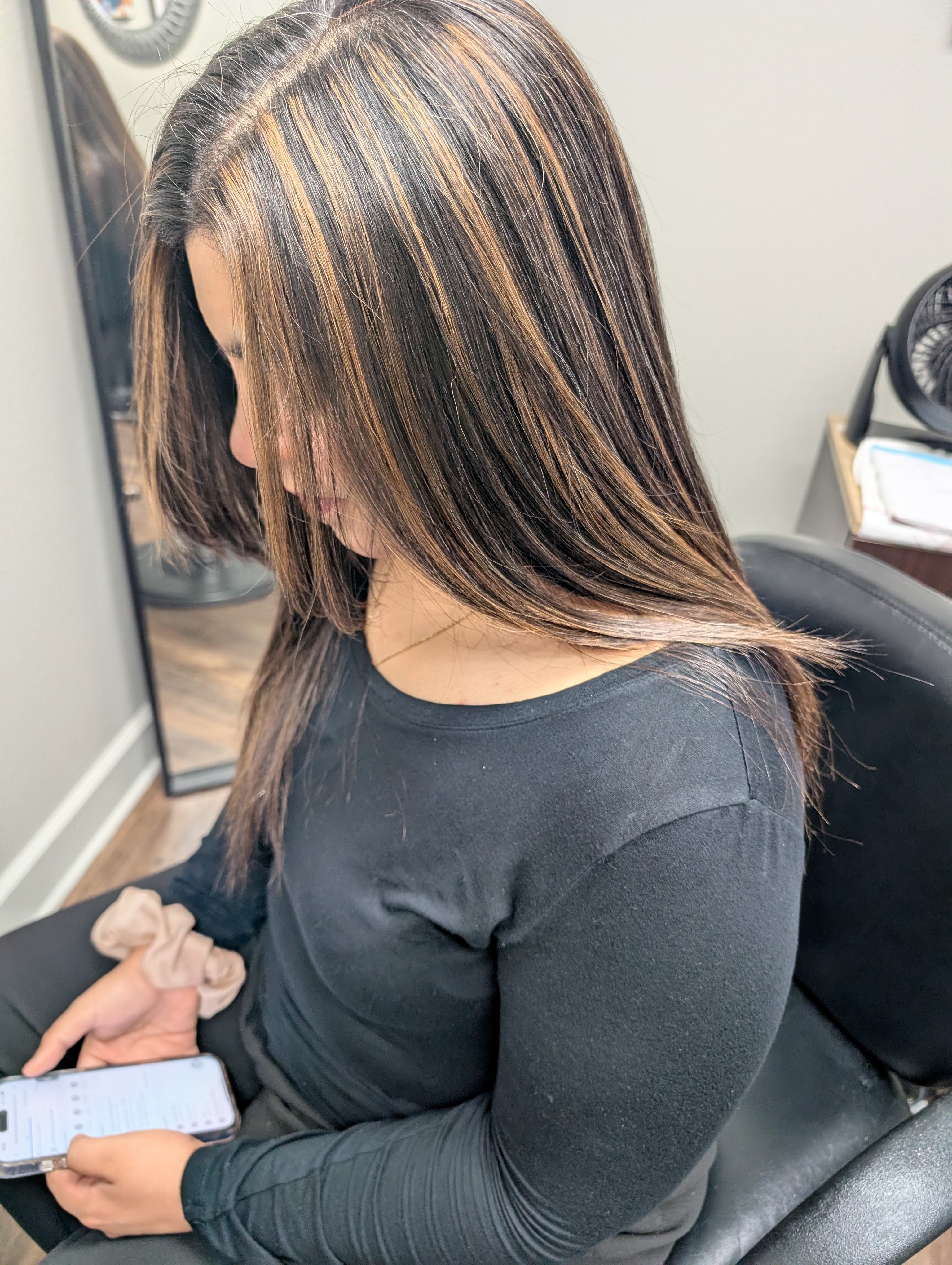 Highlights/ Partial highlights at Fab Stylez by Shanda in Allen, TX