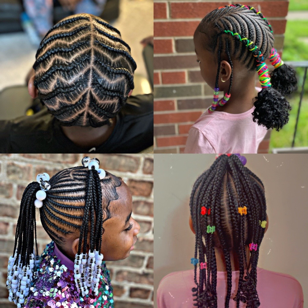 Kids Freestyle Braids