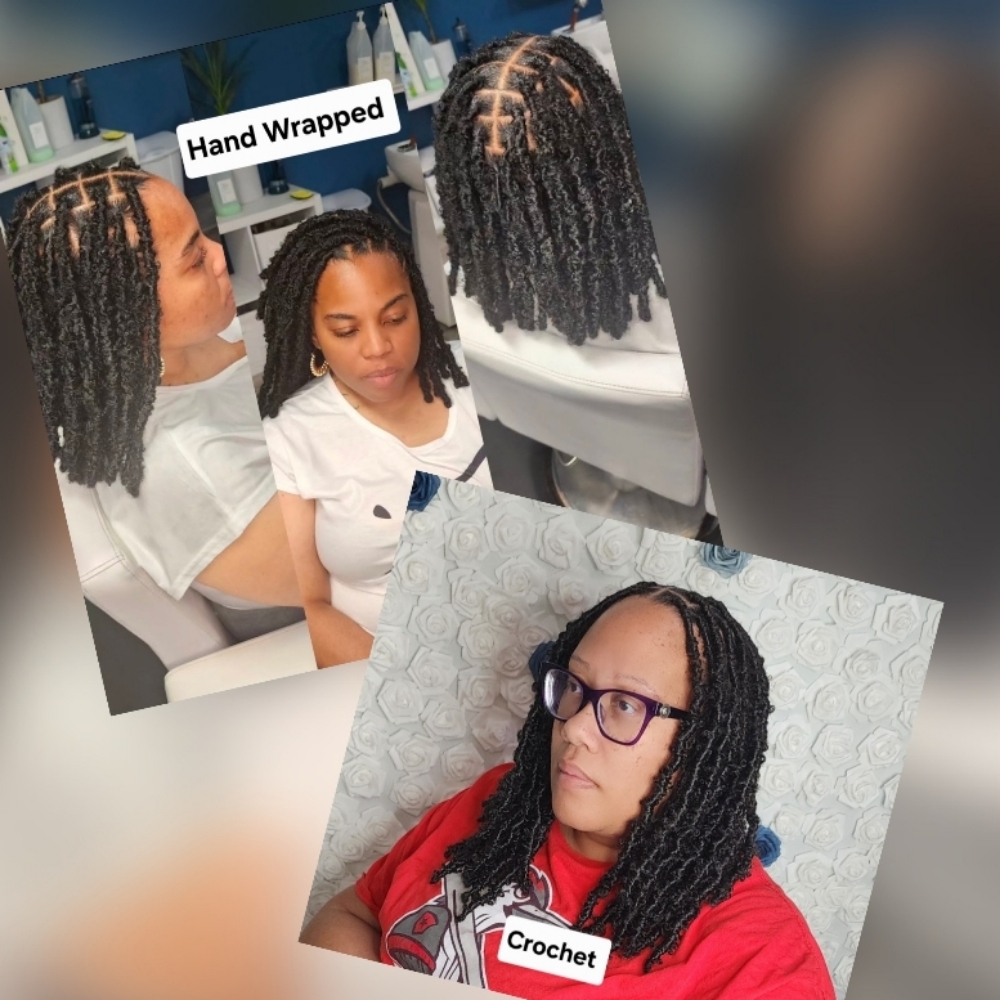 Butterfly Locs at The Braid Lounge in Burlington, NC