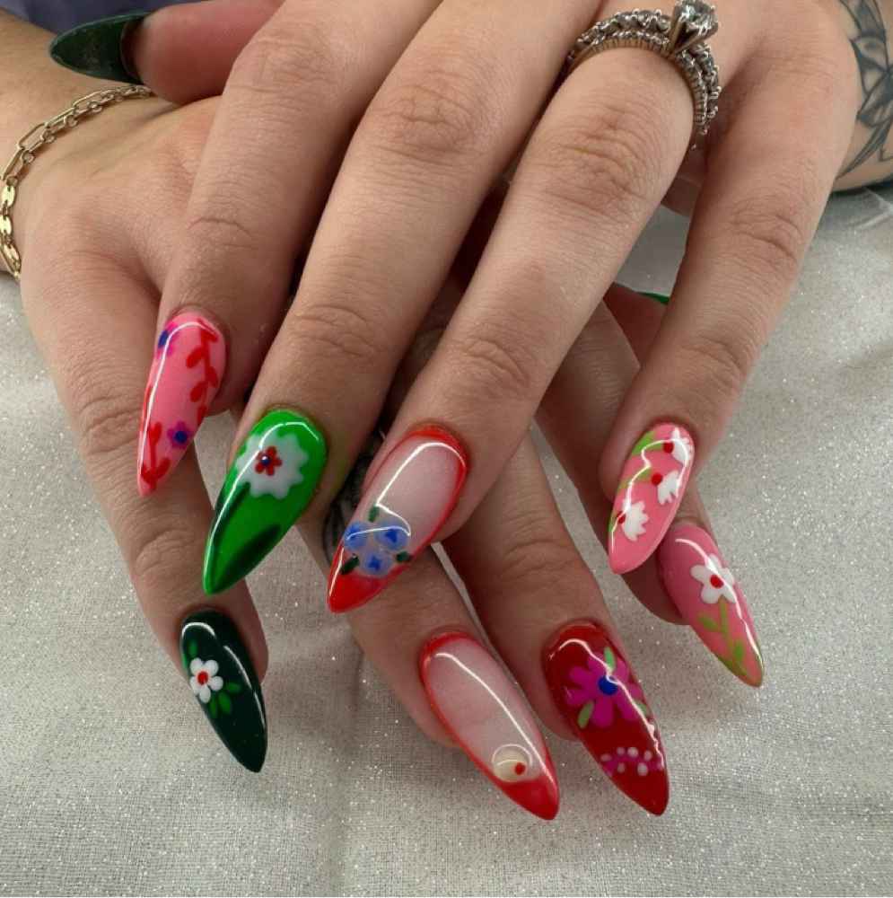 Dip Powder With Added Length at Modern style in Cookeville, TN