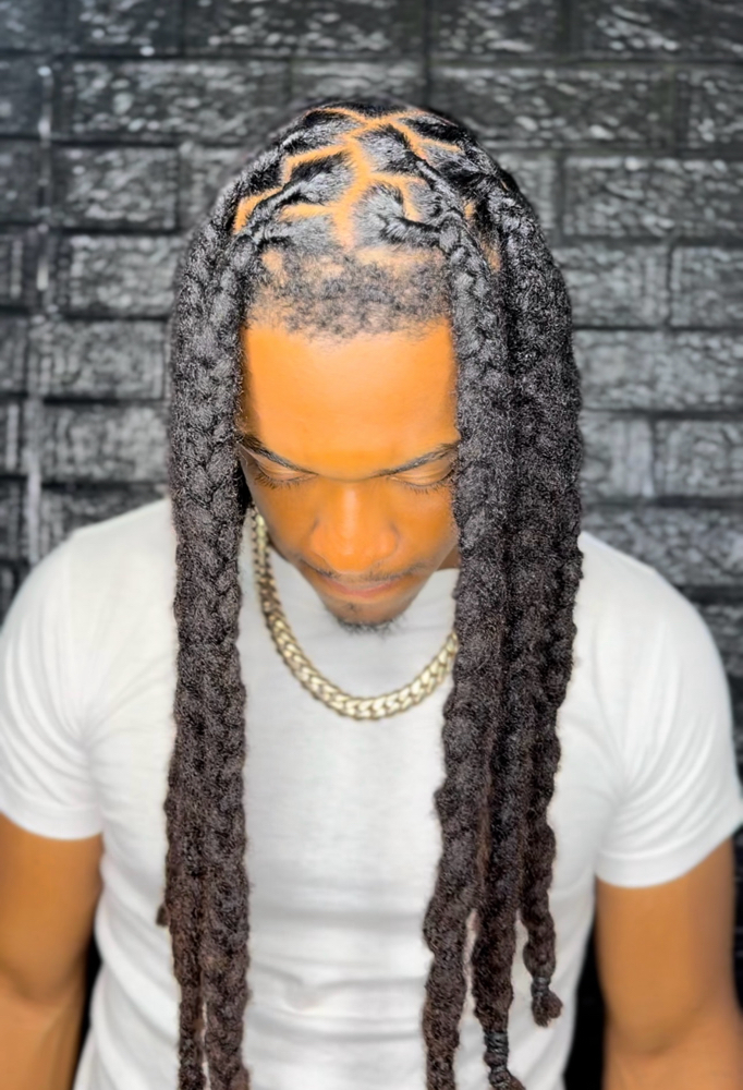 Retwist & Style (Any Plaits Style)