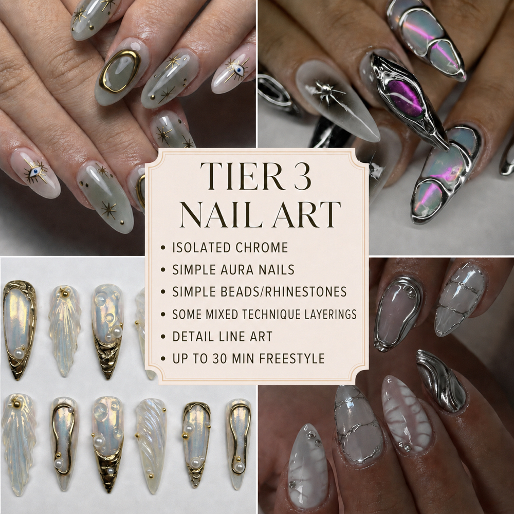 Designs Tier 3 at Its a Vibe Nails by Anna in Glen Burnie, MD
