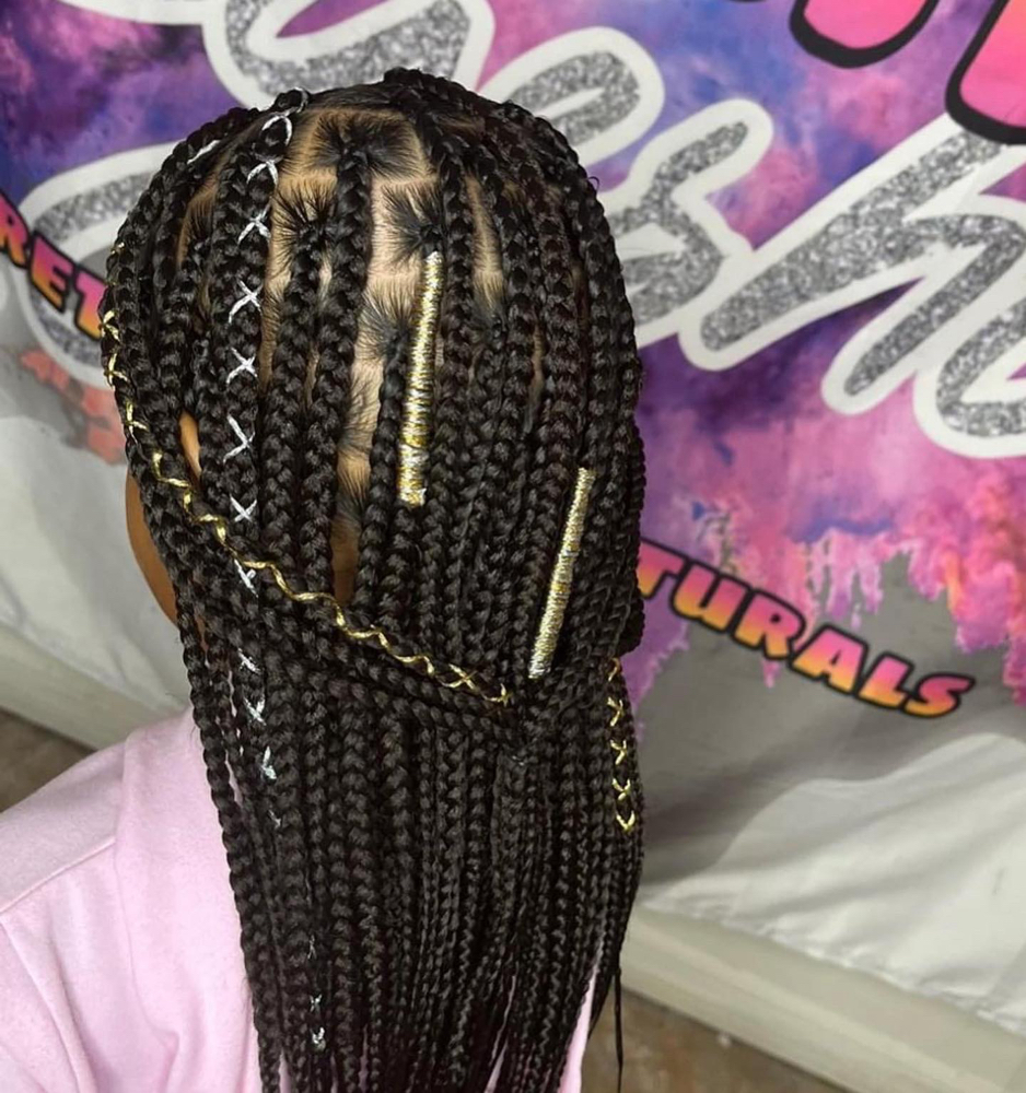 Kids 10 & Under Knotless at BraidsByKyeshia in Ocala, FL