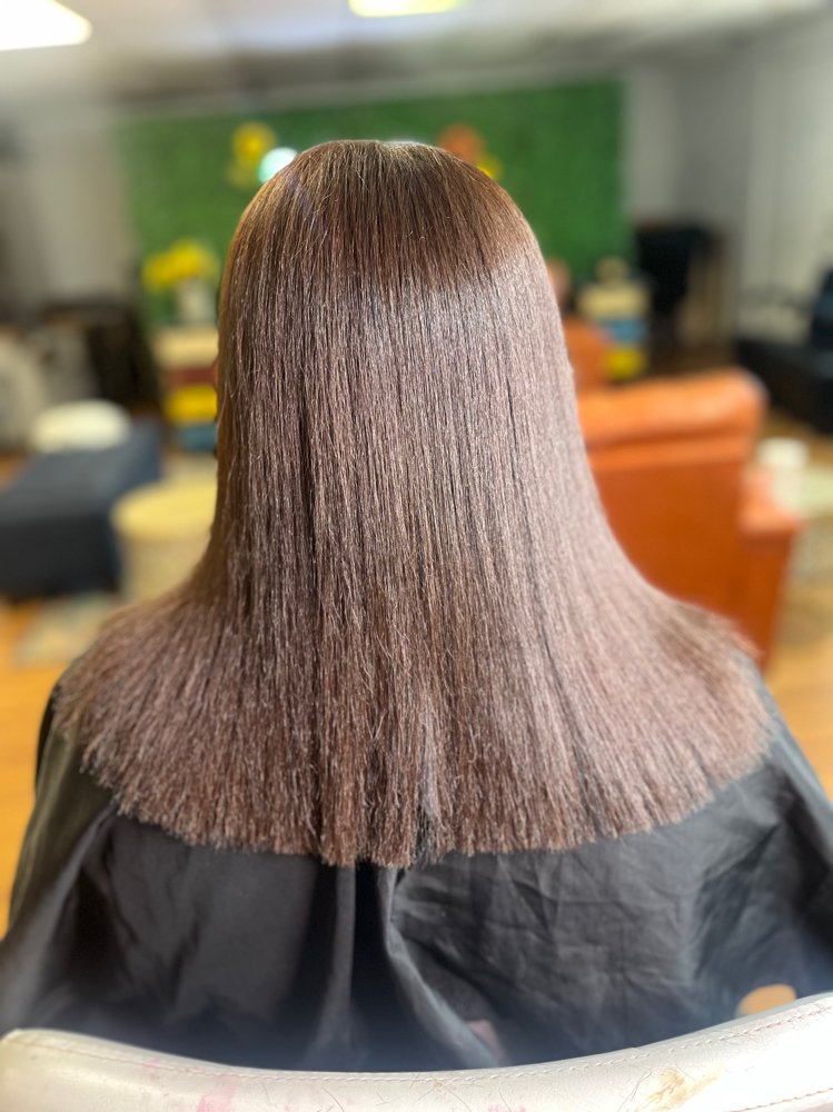 Silk Press at Dluxurybar in North Augusta, SC