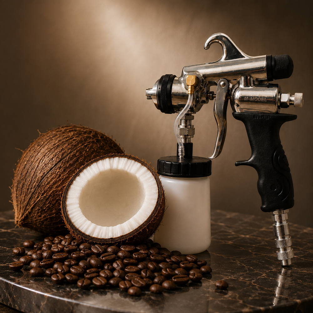 Latte of the Season — Coconut at CK Sunless in Mechanicsburg, PA