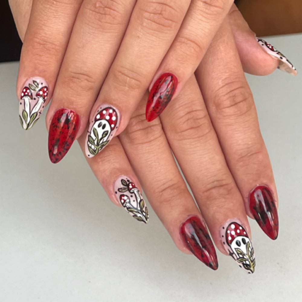 Detailed Art Design at Vibe Salon in Reno, NV