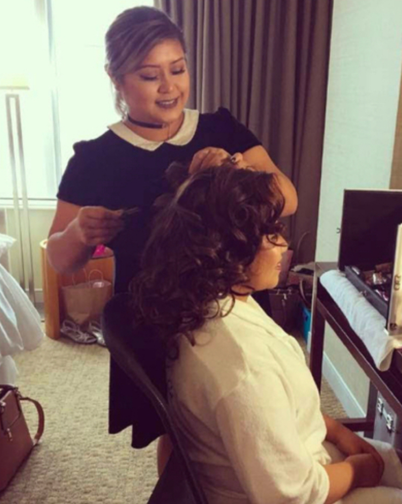 Bridal Hair Trial