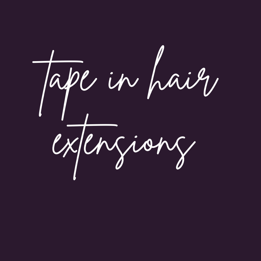 Tape In Hair Extensions