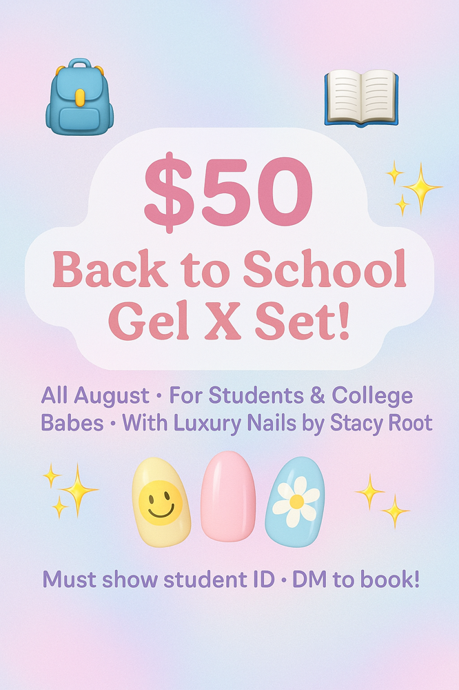 Back To School Gel X Set
