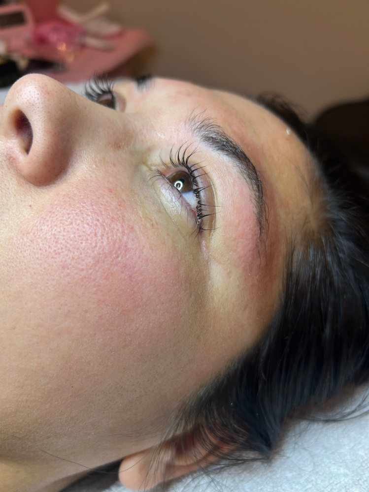 Lash and brow tint combo