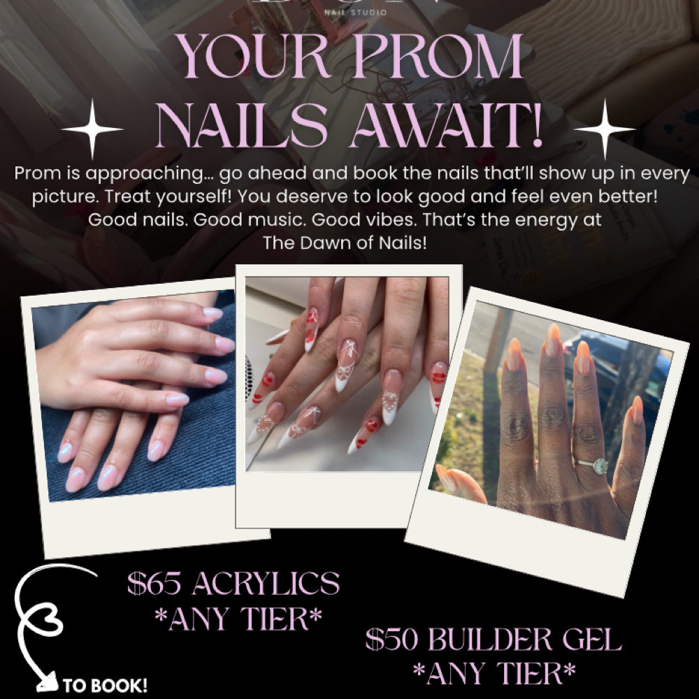 2026 Prom Special at The Dawn Of Nails in Branson, MO