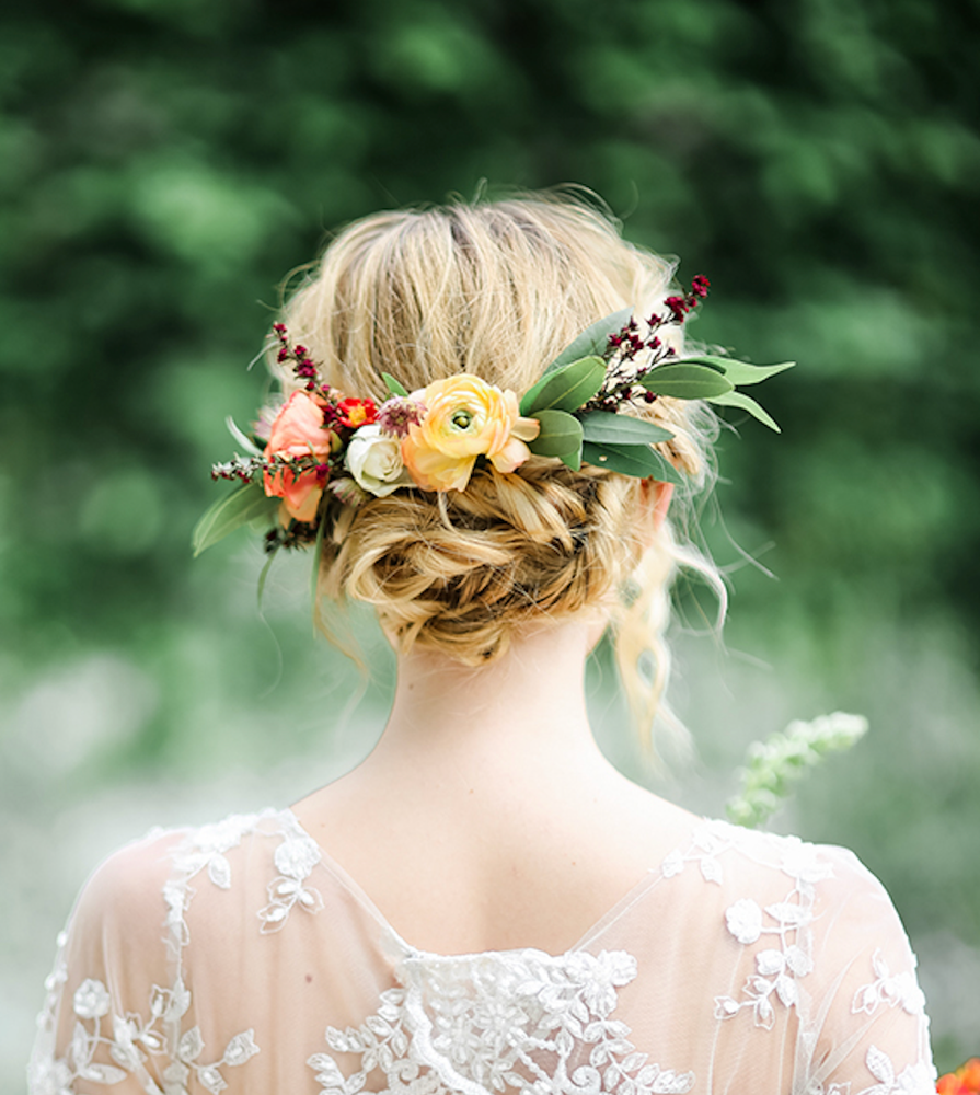Hair Updo Styling