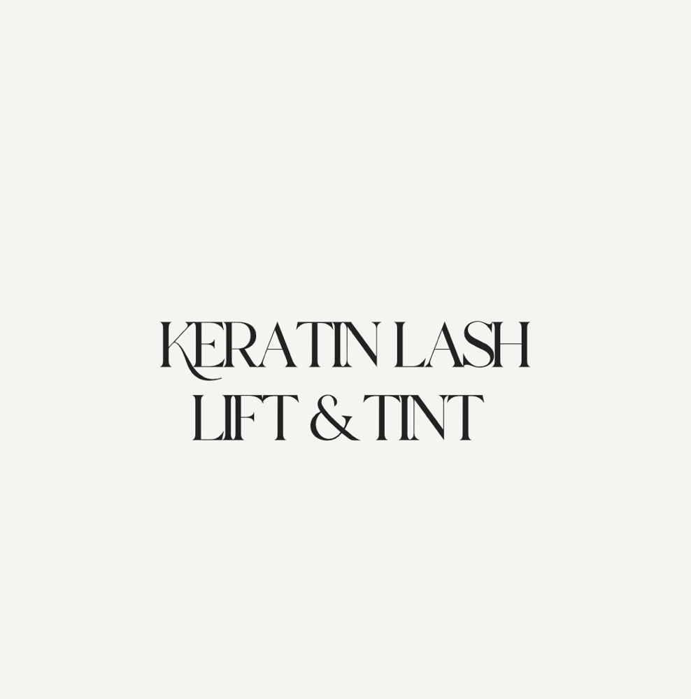 Keratin Lash Lift + Tint