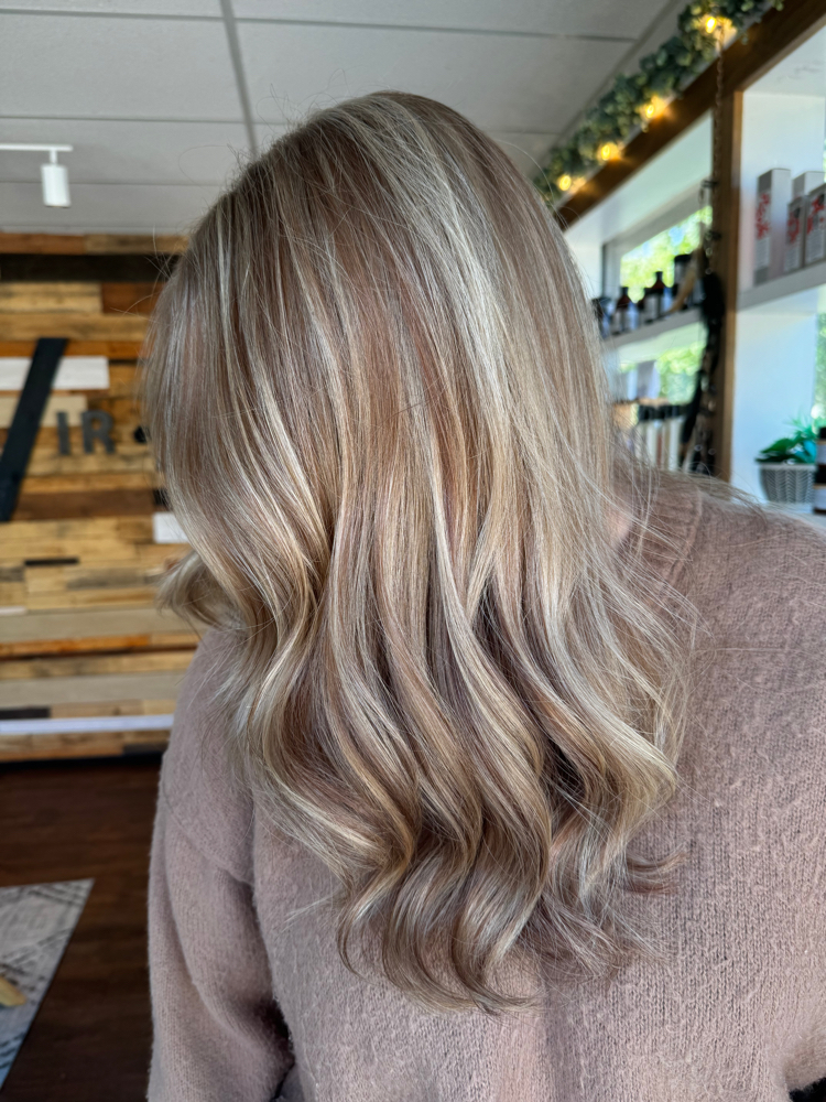 Half Custom Color With Cut