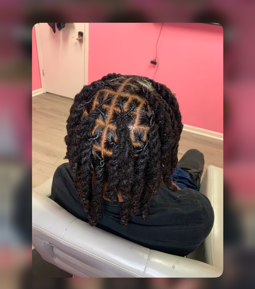 Adult Loc Retwist & Style