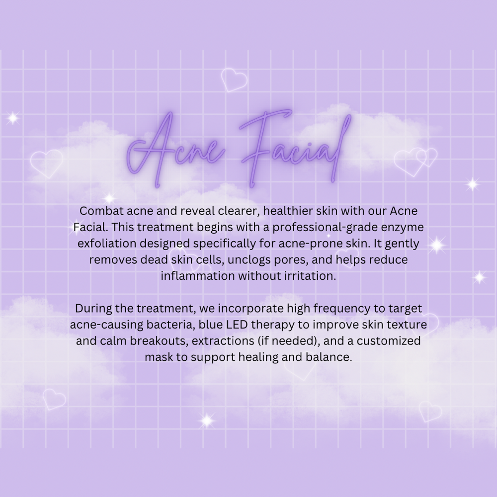 Acne Facial
